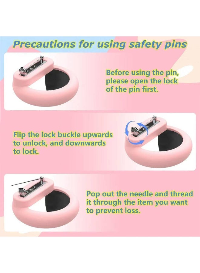 Ecosystem Case Hidden for Airtag, Holder Protective Cover for Apple AirTag, Wearable GPS Tracker Cases for Child, Elderly, Pets Collar, Clothes, Backpacks (3d queen pink) - Image 2
